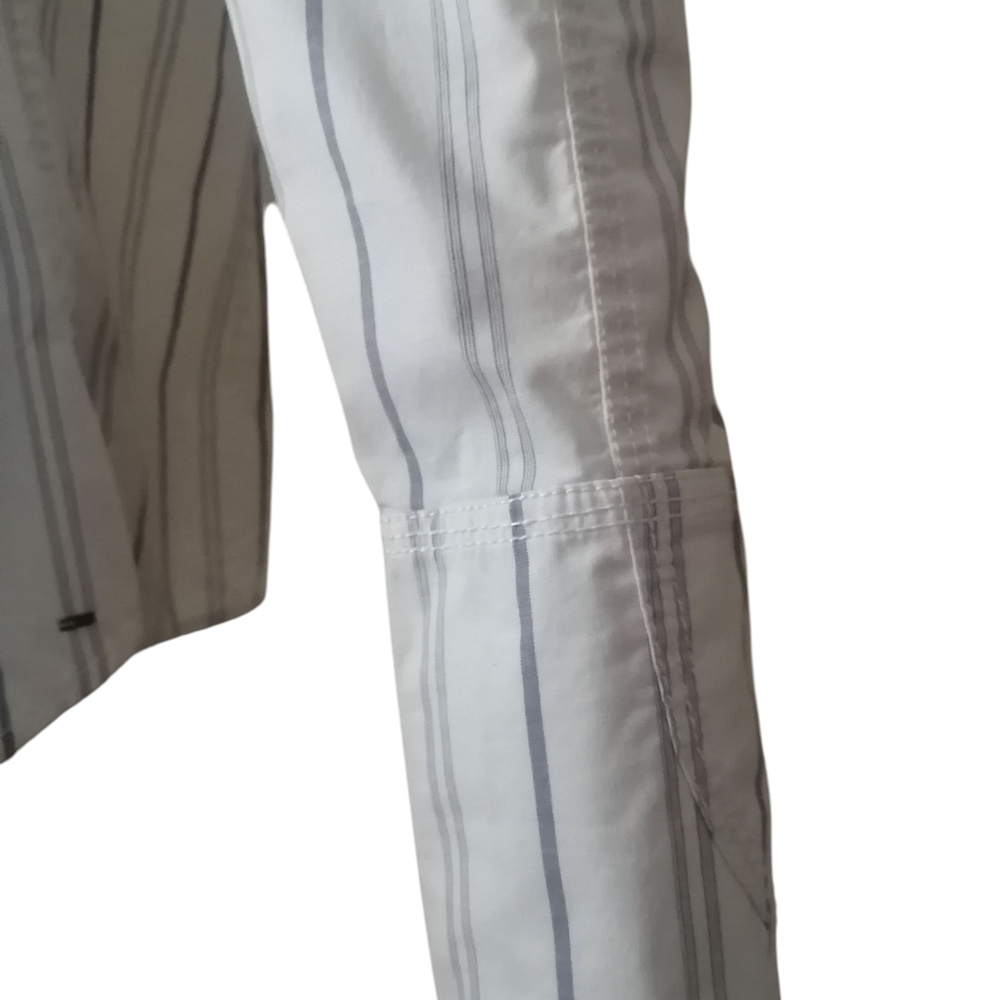 Tommy Hilfiger White Shirt with Black Stripes - Picture 4 of 6